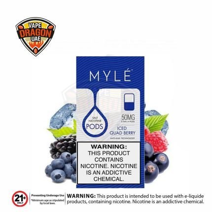 MYLE V4 Pods Iced Quadberry