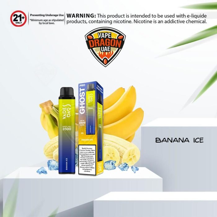 Banana Ice Vapes Bar