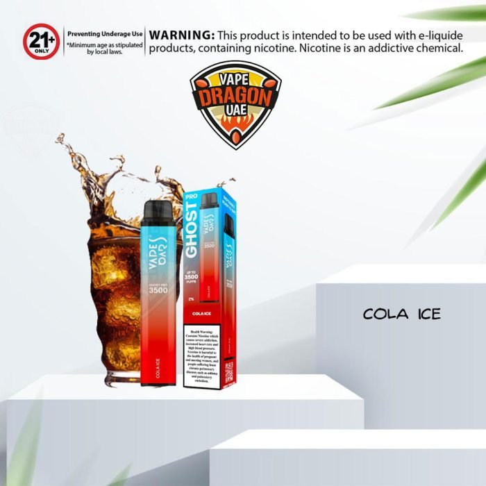 Cola Ice Vapes Bar Ghost Pro 3500 Puffs