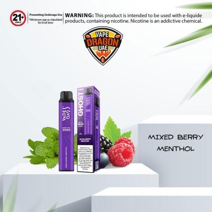 Mixed Berry Menthol Vapes Bar Ghost Pro 3500 Puffs